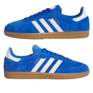 Adidas Blue Samba Shoes